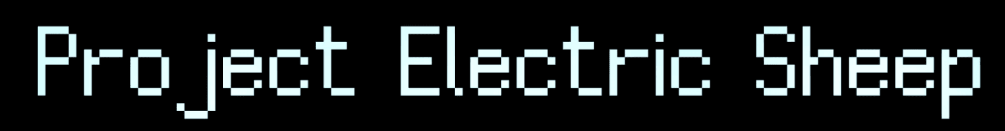 Logo for Project Electric Sheep, consisting of the text 'Project Electric Sheep'.